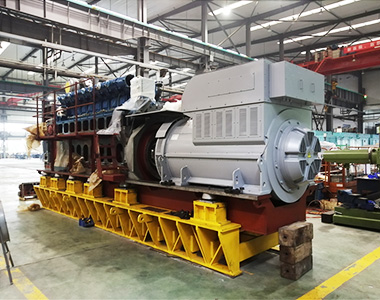 贵州省盘州红达瓦斯电站项目配4台快盈VIII6极高压1550KW/10.5KV