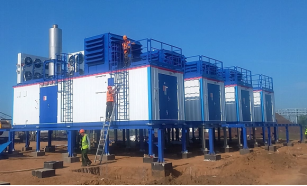 8台快盈VIII配潍柴应用于北欧地区的天然气发电项目